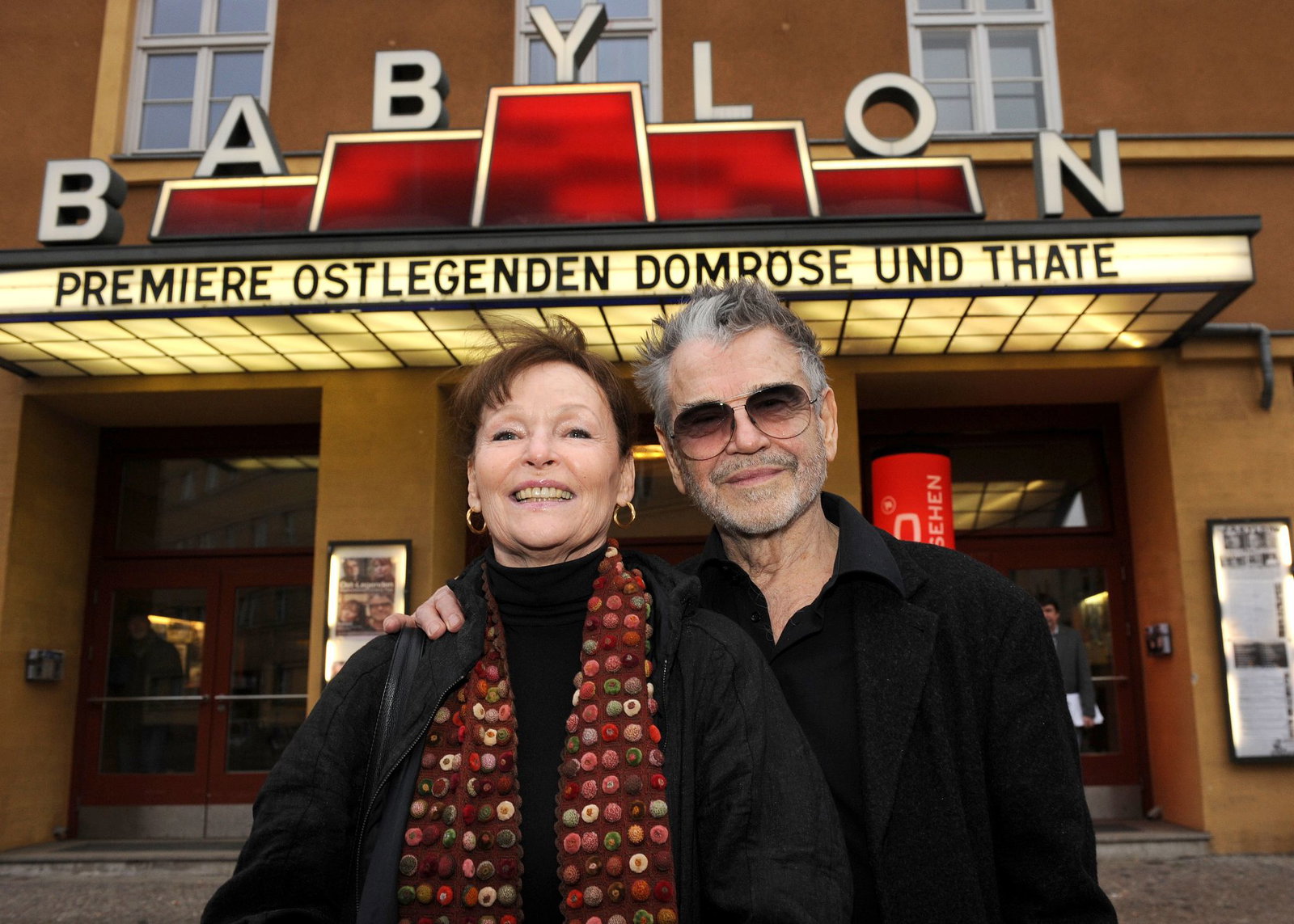 Angelica Domröse und ihr Mann Hilmar Thate. (Archivbild)