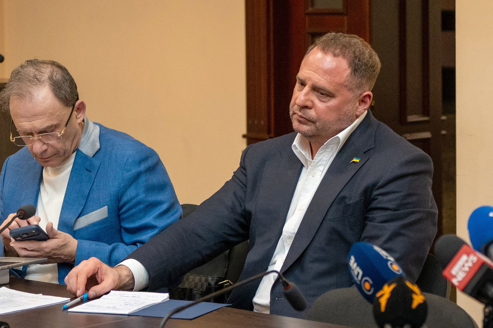 Jermak war die rechte Hand von Präsident Wolodymyr Selenskyj. (Archivfoto)