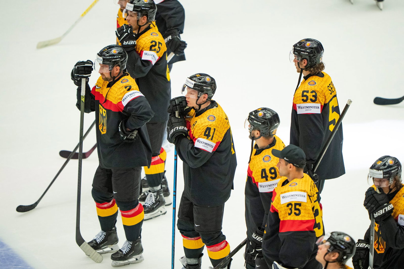 Bereits im vergangenen Jahr schied die Eishockey-Nationalmannschaft nach der Vorrunde aus.