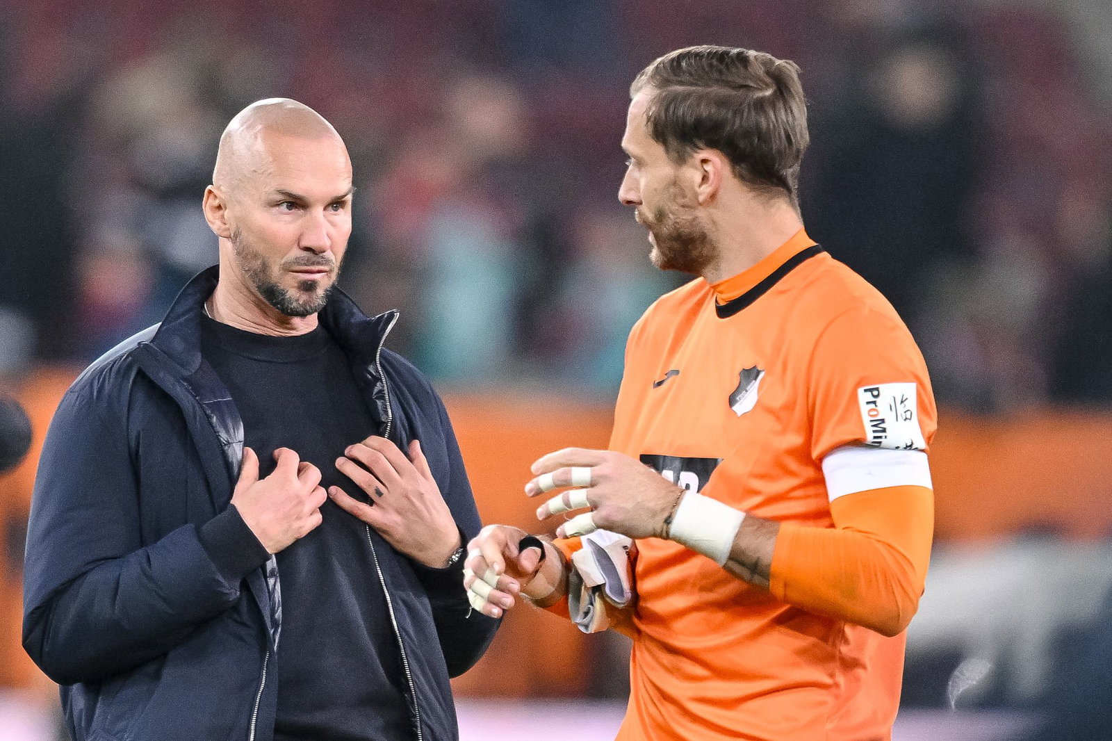 Christian Ilzer unterstützt auch in Sachen DFB seinen Stammtorwart Oliver Baumann (Archibvild).