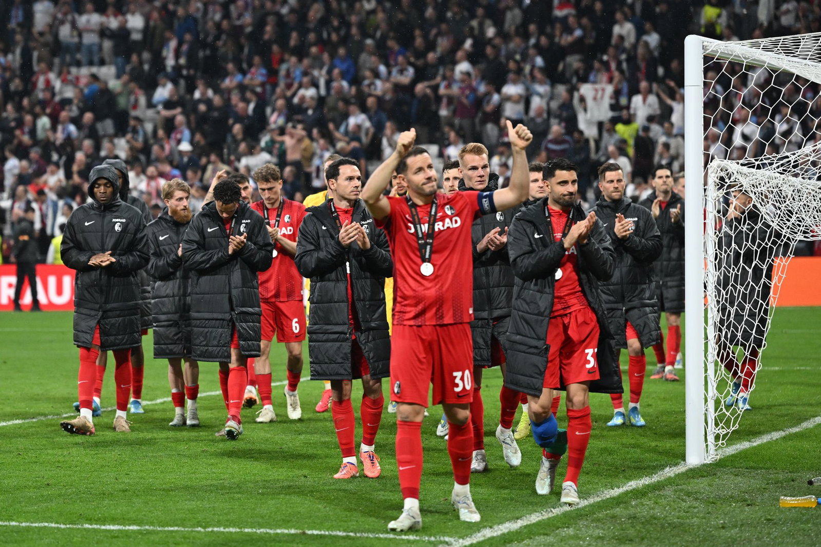 Zweiter Sieger: Der SC Freiburg blieb im Finale chancenlos, dennoch war es eine herausragende Saison.
