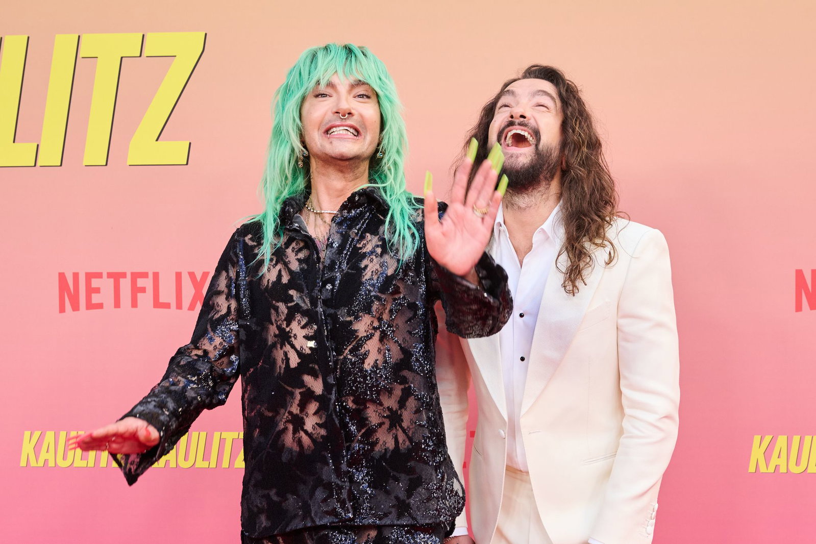 Bill (links) und Tom Kaulitz nehmen die Abfuhr von Angela Merkel mit Humor. (Archivbild)