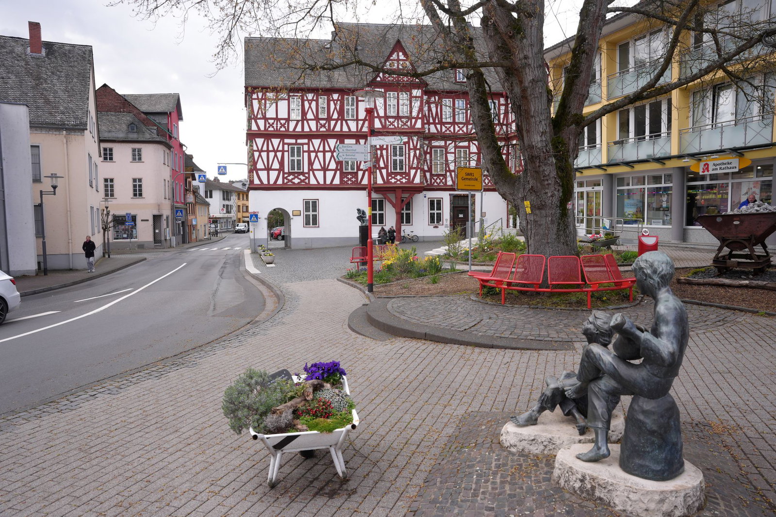 Die Stadt Nassau an der Lahn kommt eher beschaulich daher. (Archivbild)