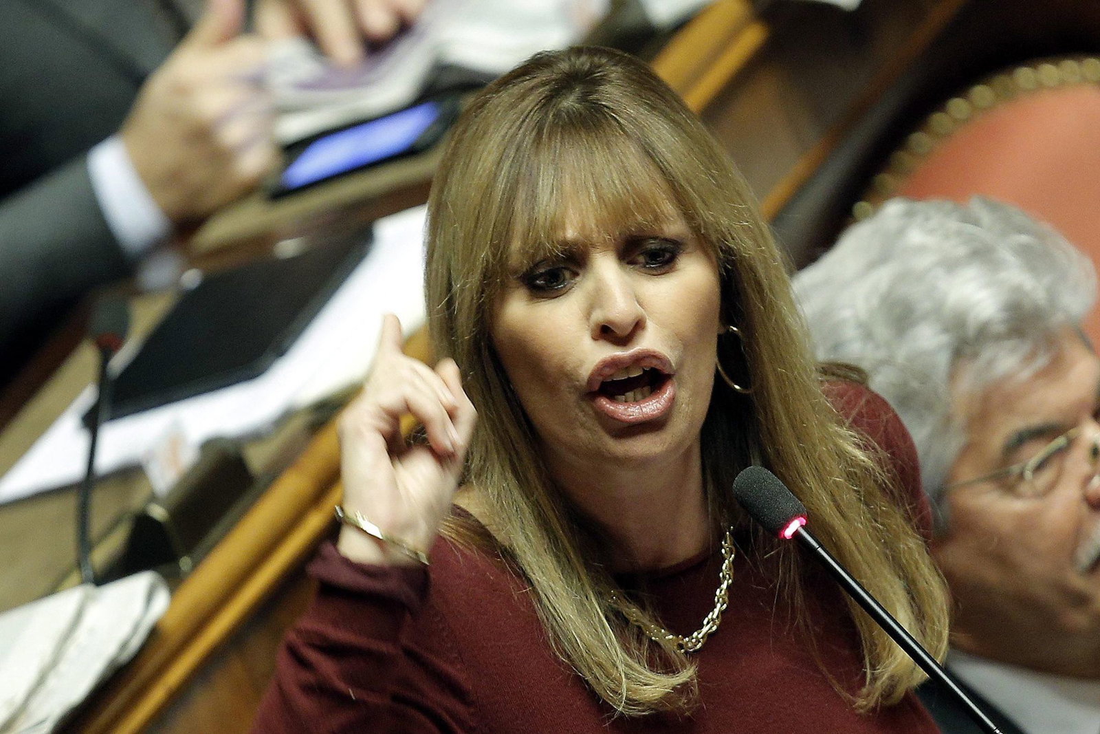 Die Ex-Abgeordnete und Mussolini-Enkelin Alessandra Mussolini gewinnt die Promi-Ausgabe von «Big Brother». (Archivbild)