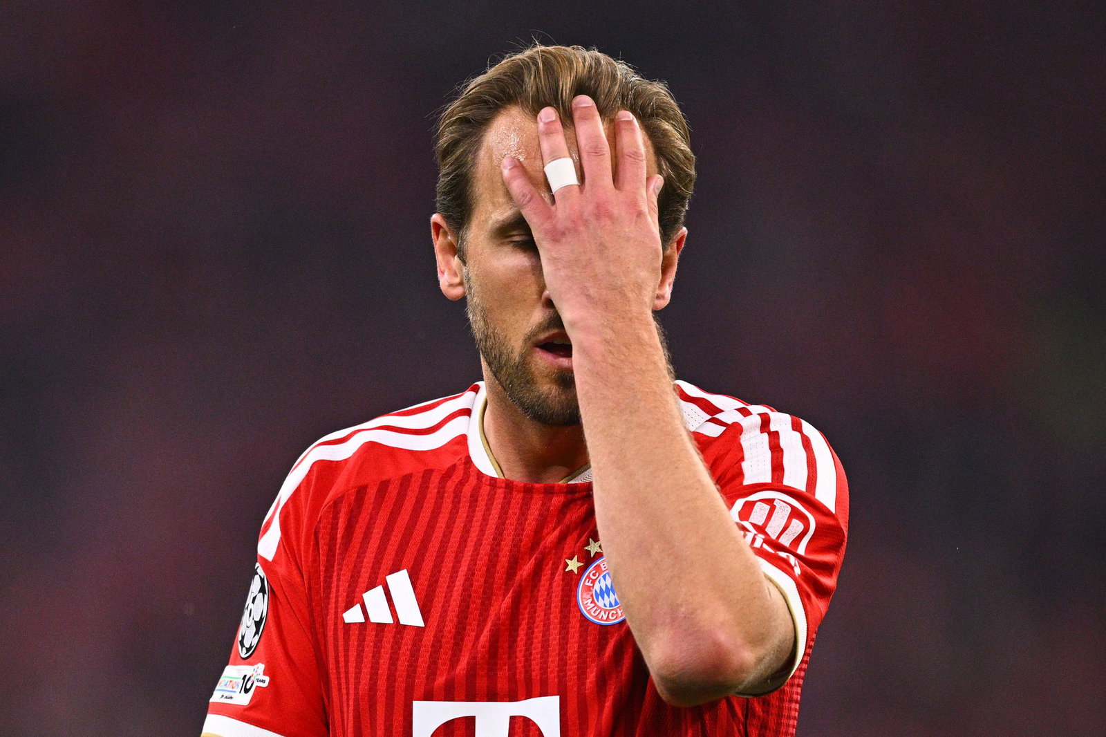 Verzweifelte gegen die PSG-Abwehr: Bayern-Stürmer Harry Kane.