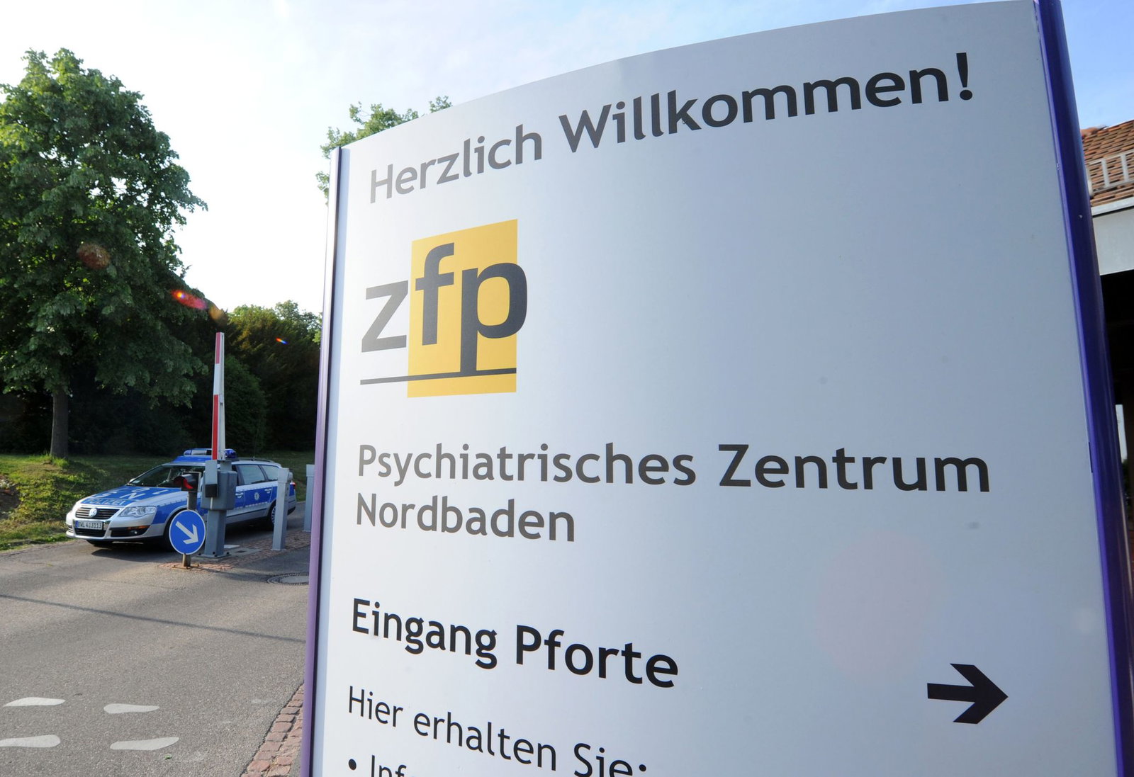 Ein Patient im Psychiatrischen Zentrum Nordbaden ist in der Nacht auf Montag bei einer Fixierung durch Polizisten gestorben. (Archivbild)