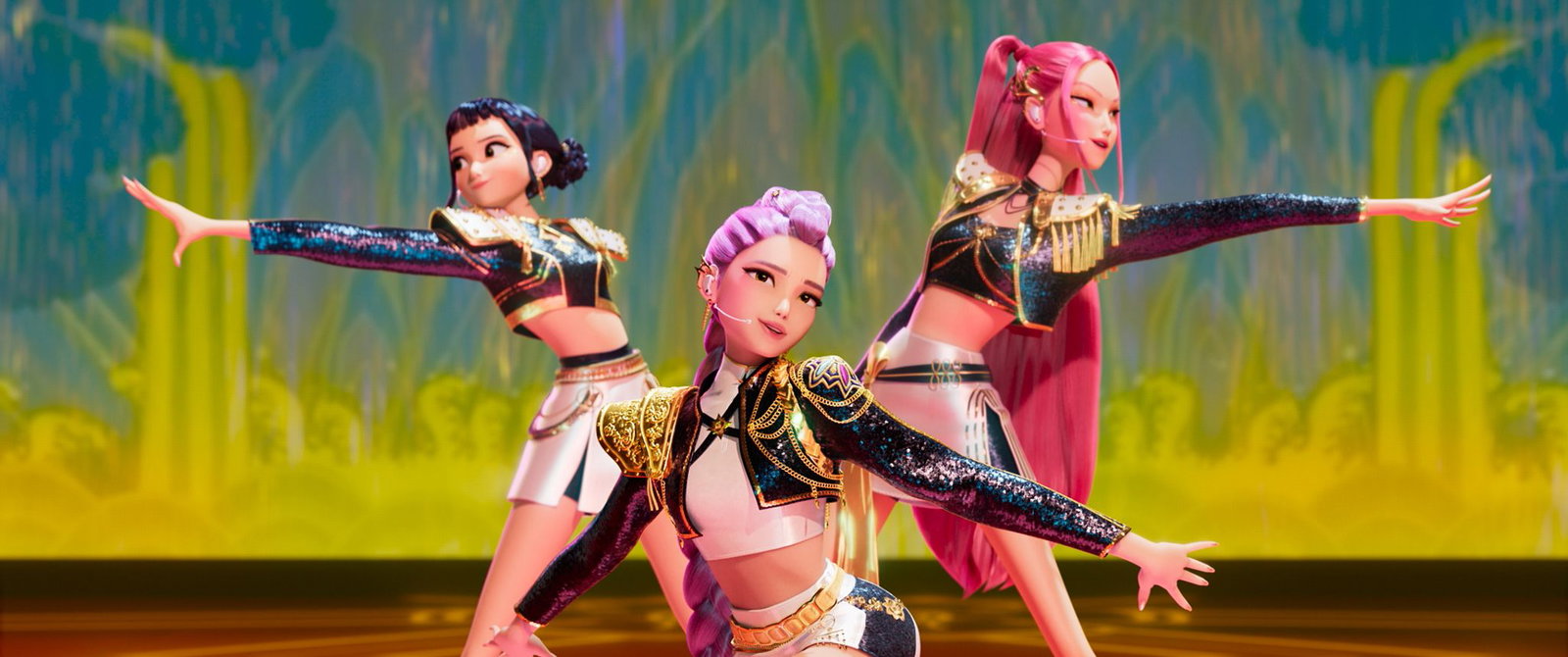 Im Netflix-Hit «KPop Demon Hunters» geht es um die Girl-Band Huntrix. (Foto Handout)