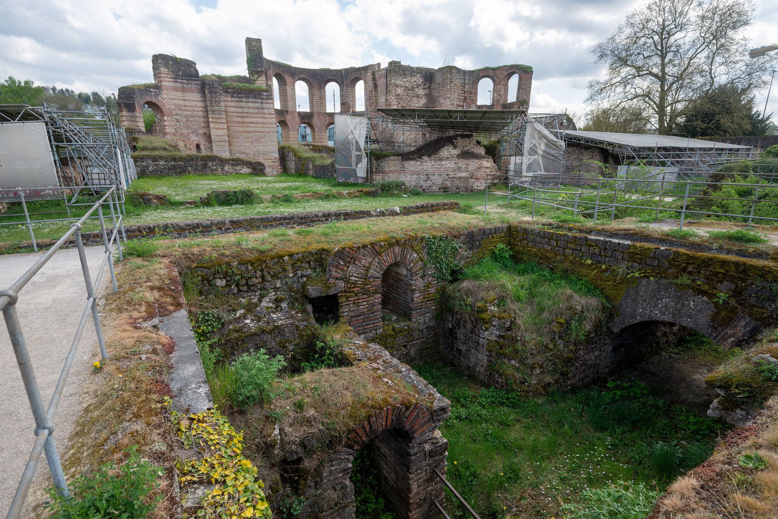 Die Kaiserthermen sind seit 1986 Teil des Unesco-Welterbes in Trier. (Archivbild)