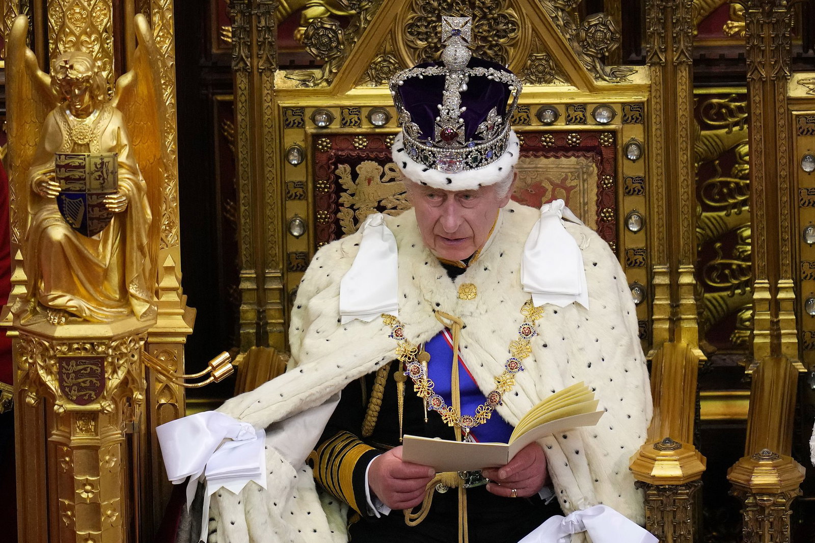 Die Eröffnung des Parlamentes durch den König hat in Großbritannien große Tradition. (Archivbild)