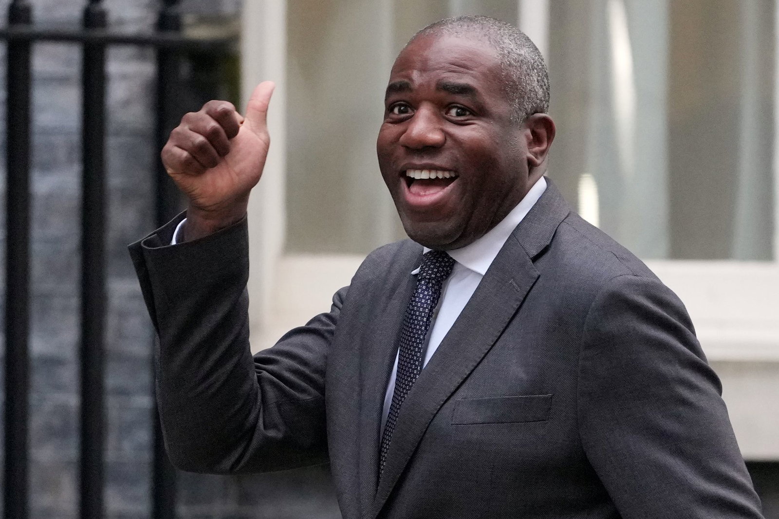  David Lammy spricht in einem Interview über die Regierungskrise. (Archivbild)