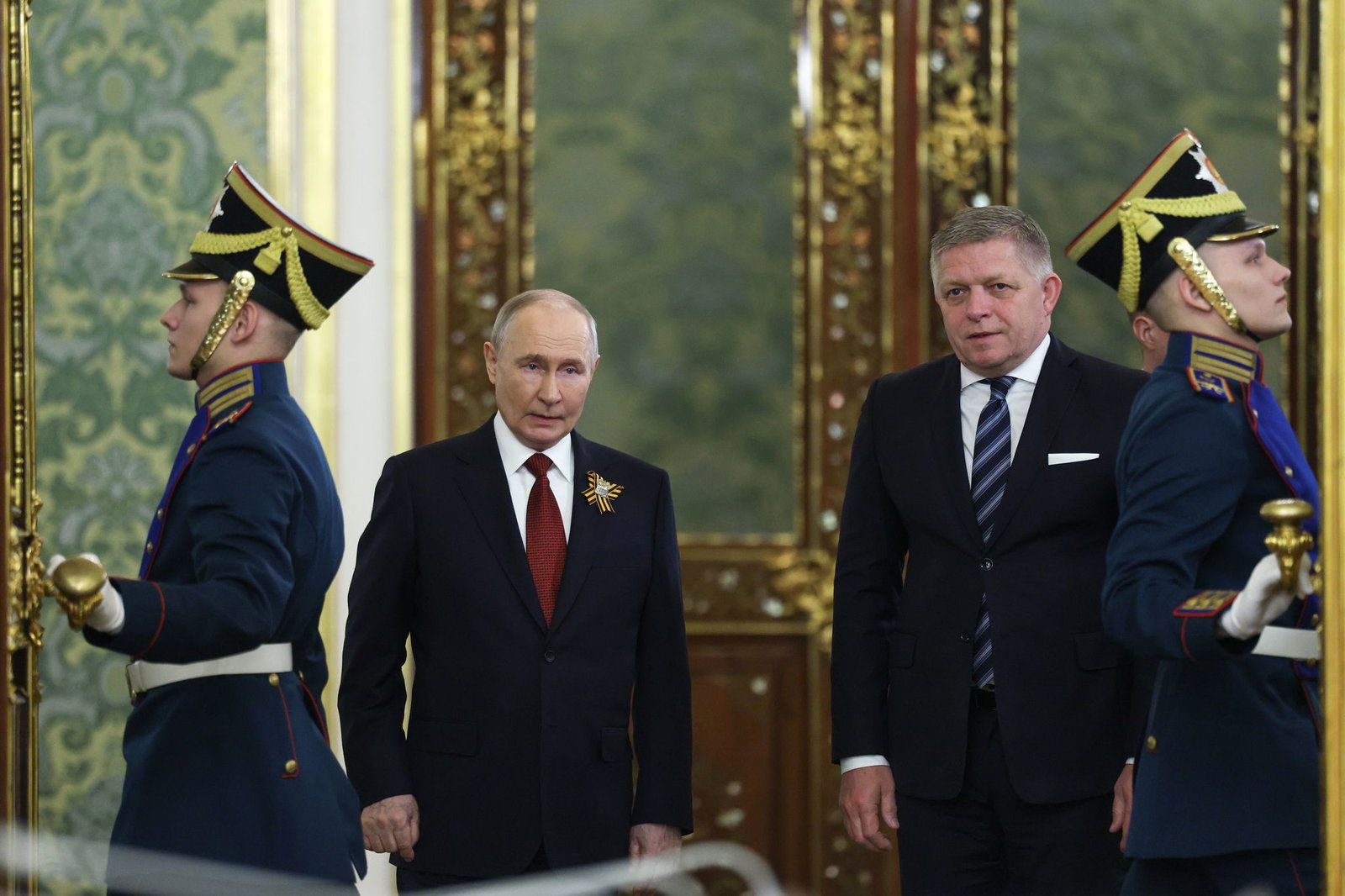 Der slowakische Ministerpräsident Fico verteidigte seinen Besuch in Moskau. 