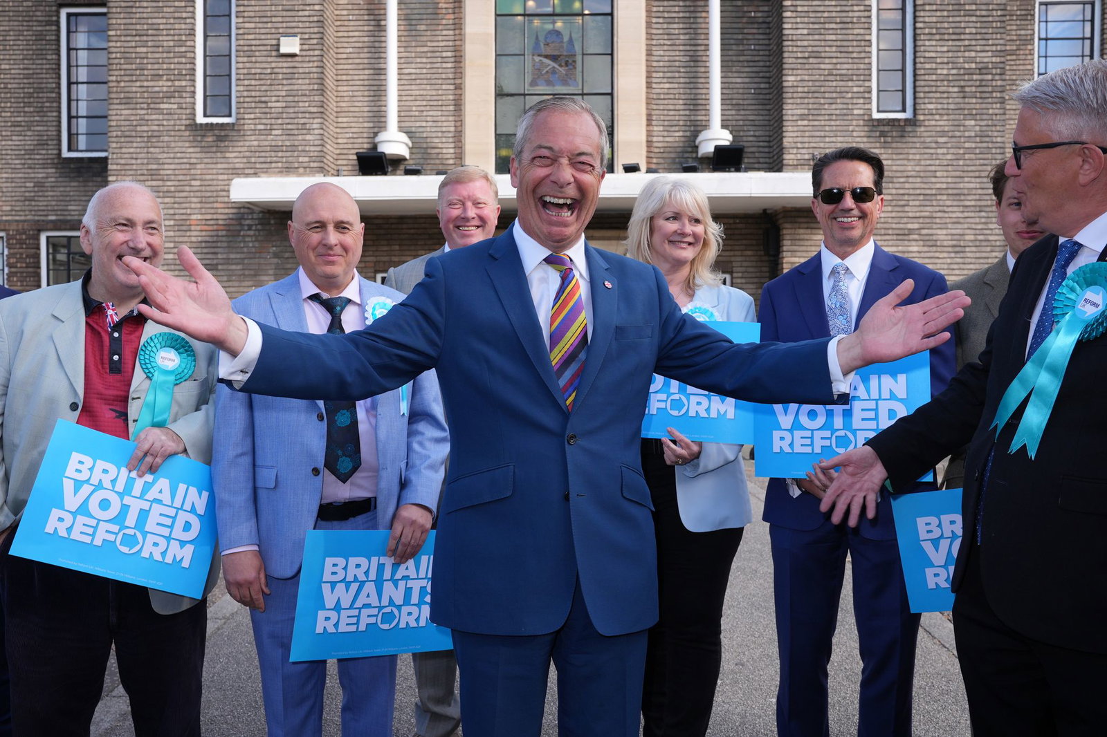 Die Partei von Brexit-Vorkämpfer Nigel Farage konnte deutliche Gewinne einfahren. 