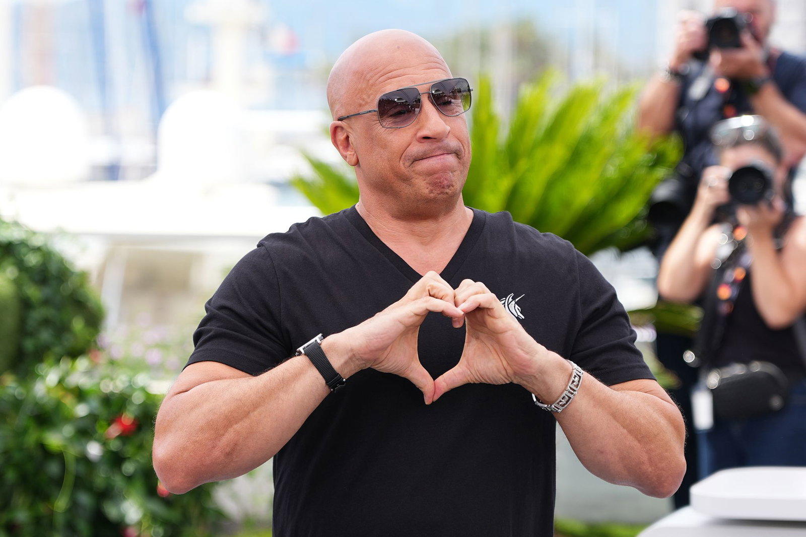 Vin Diesel in Cannes.
