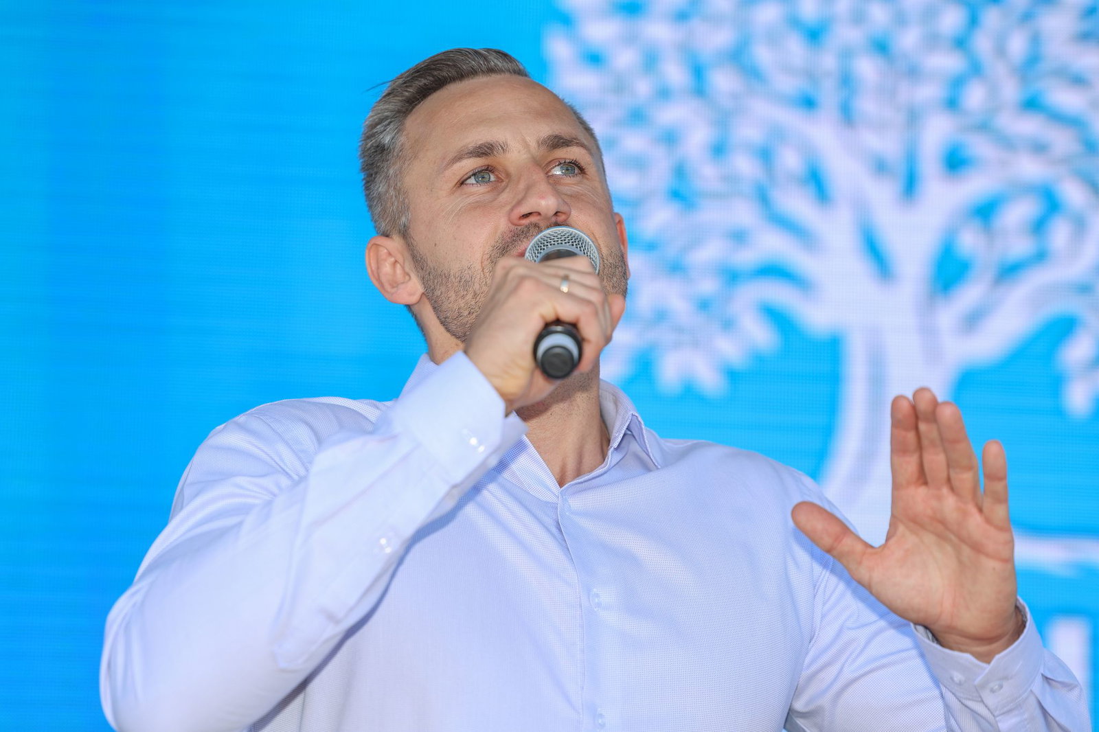 Die AfD führt mit ihrem Spitzenkandidaten Ulrich Siegmund in Umfragen. (Archivbild)