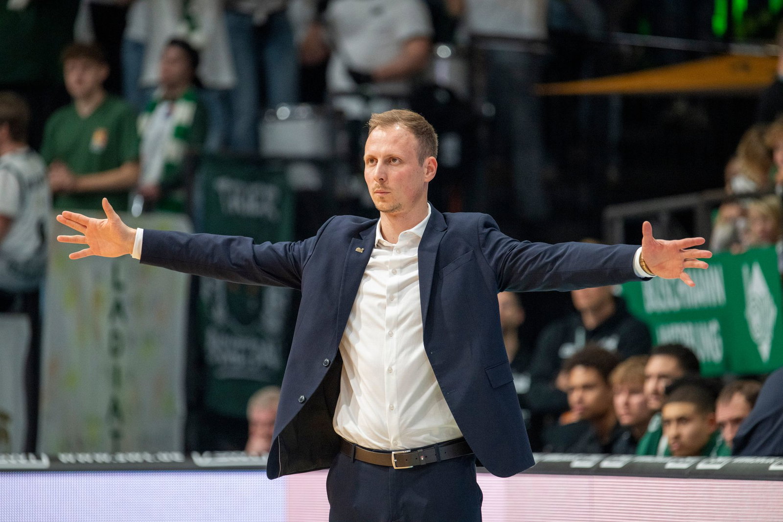 Jacques Schneider erreicht mit den Gladiators Trier das Playoff-Viertelfinale. (Archivbild)