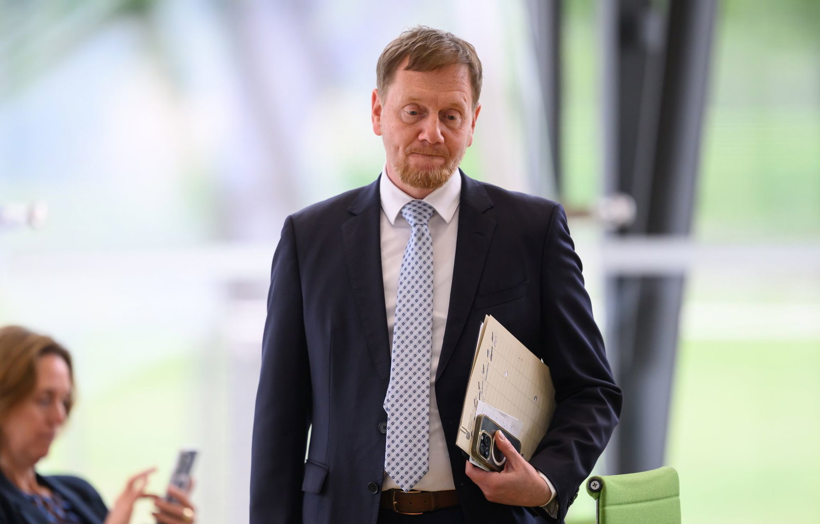 Auch Sachsens Ministerpräsident macht sich Sorgen.
