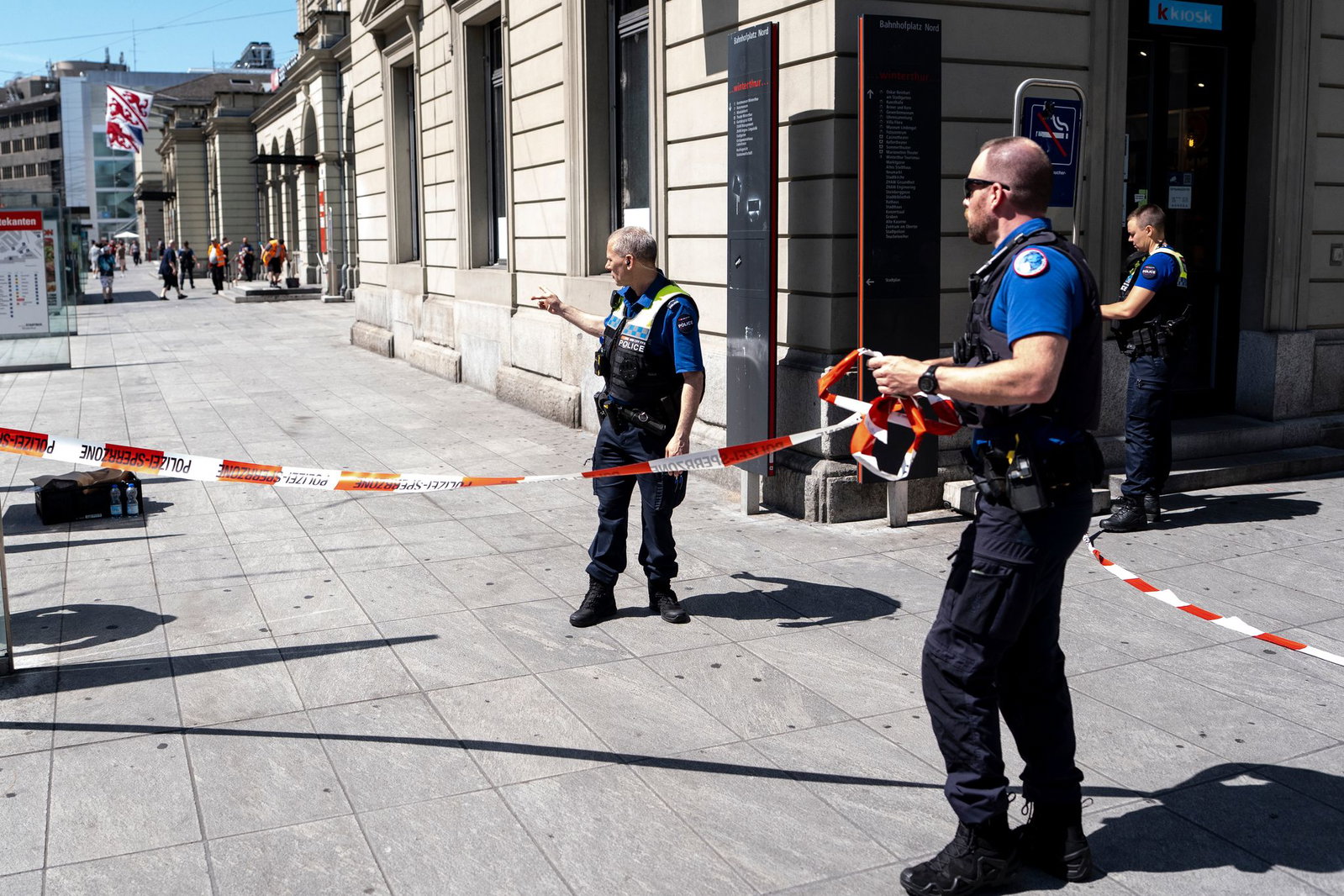 Polizei: Der mutmaßliche Täter hatte IS-Propaganda verbreitet. 
