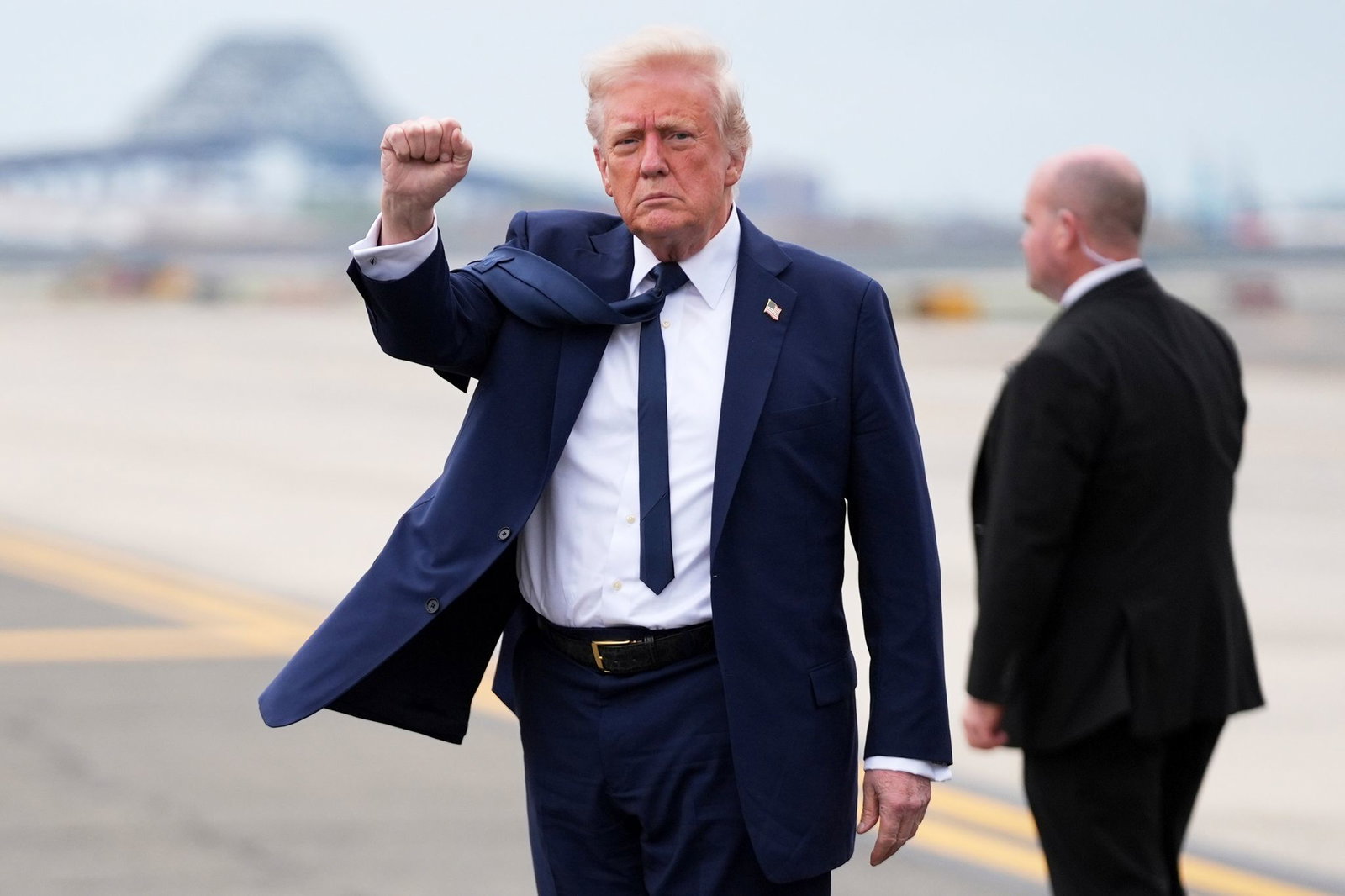 US-Präsident Donald Trump überzog den amerikanischen Papst mit einer Schimpftirade. (Archivbild)