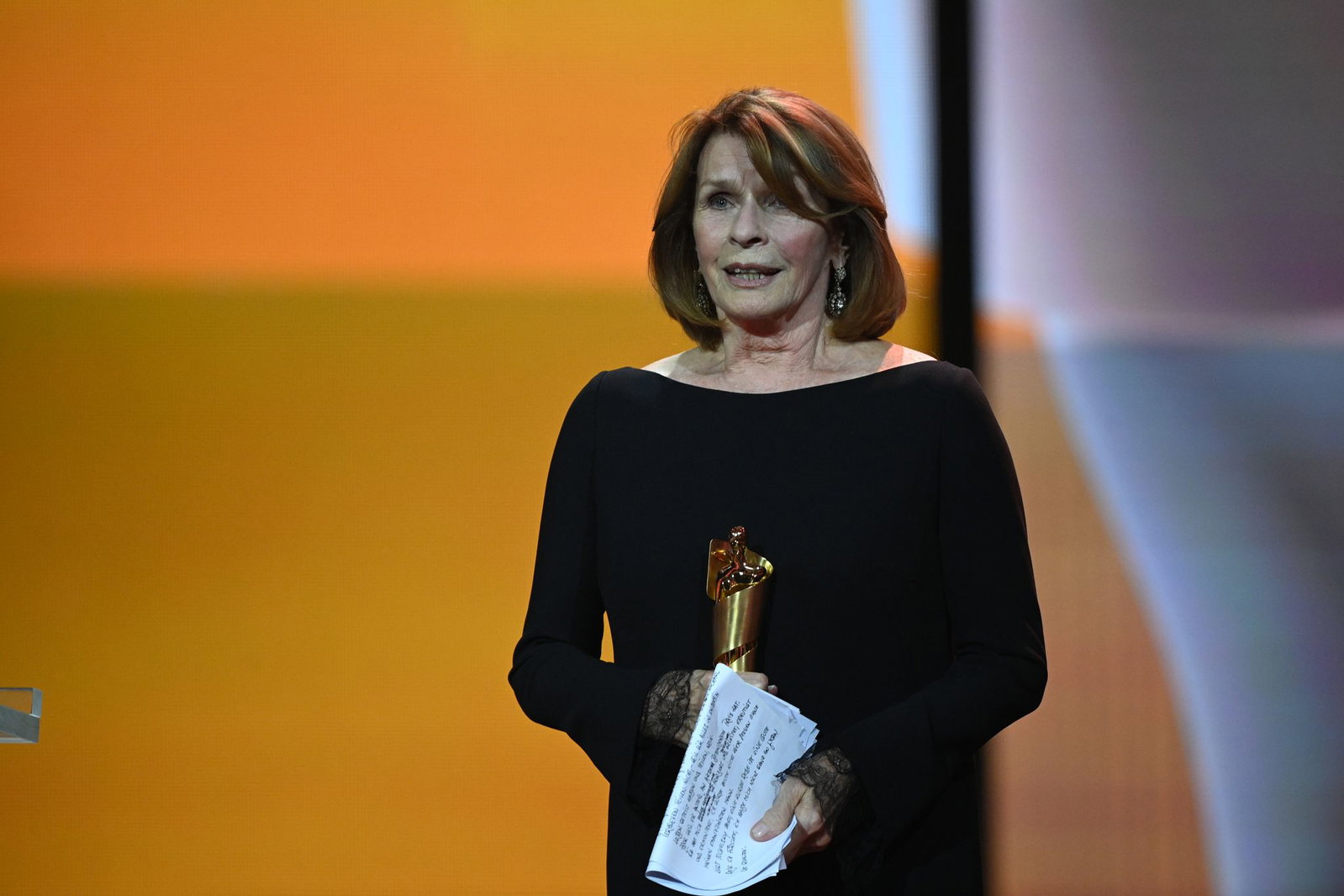 2021 erhielt Senta Berger den Ehrenpreis des Deutschen Filmpreises - nun ist sie als beste Hauptdarstellerin nominiert. (Archivbild)