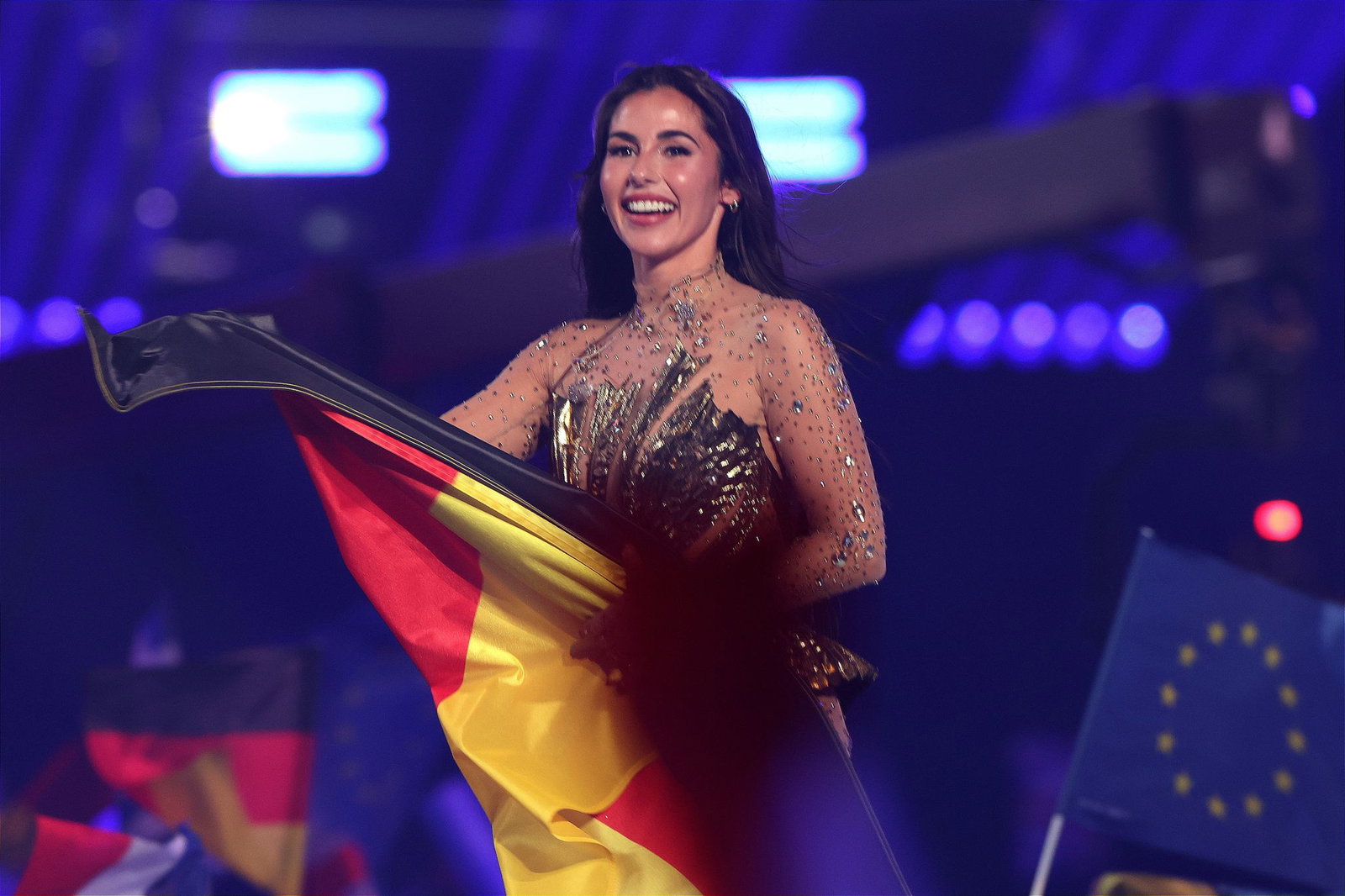 Vergangenes Wochenende erreichte sie Platz 23 im ESC-Finale, in knapp sieben Wochen singt sie beim CSD in Köln: Sarah Engels. (Archivbild)