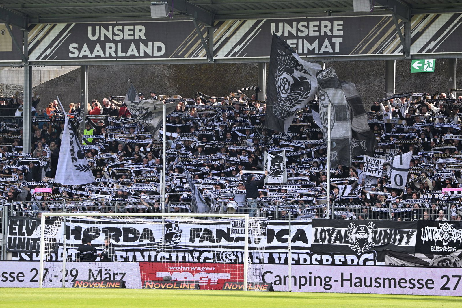 Die Heimstätte der SV Elversberg wird noch mindestens bis zum Jahresende um- und ausgebaut. (Archivbild)
