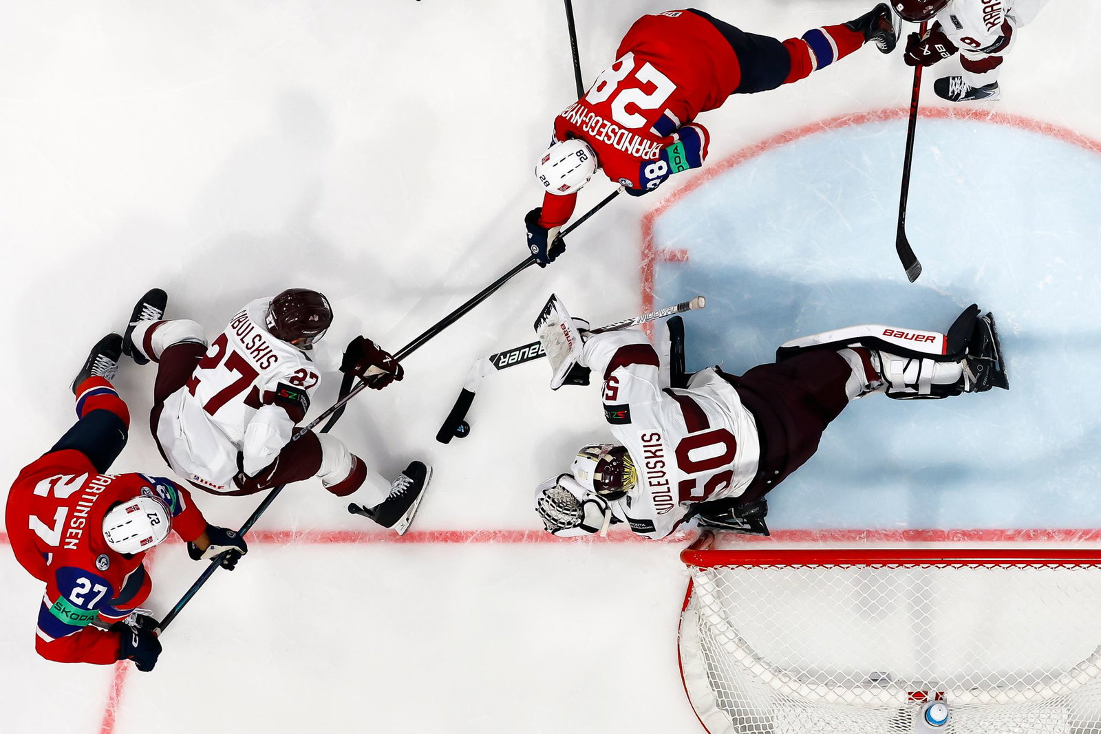 Norwegen steht erstmals im Halbfinale einer Eishockey-WM.