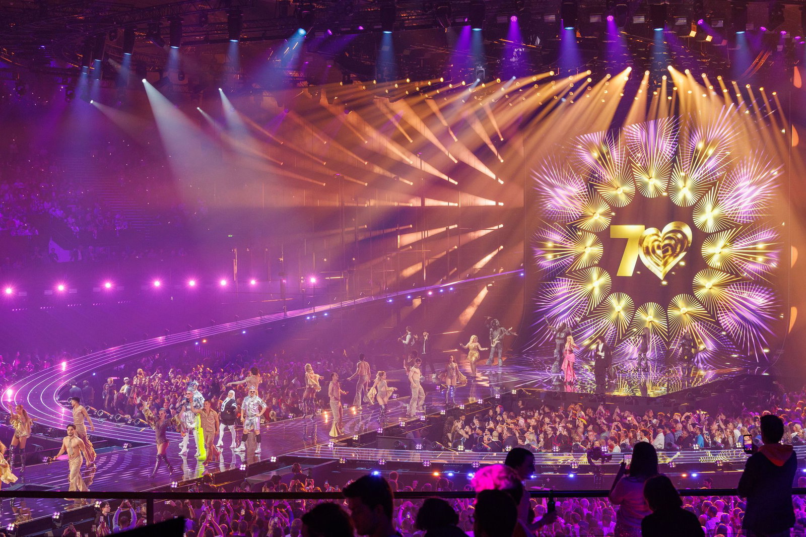 Der 70. Eurovision Song Contest - kurz ESC - fand in Wien statt. 