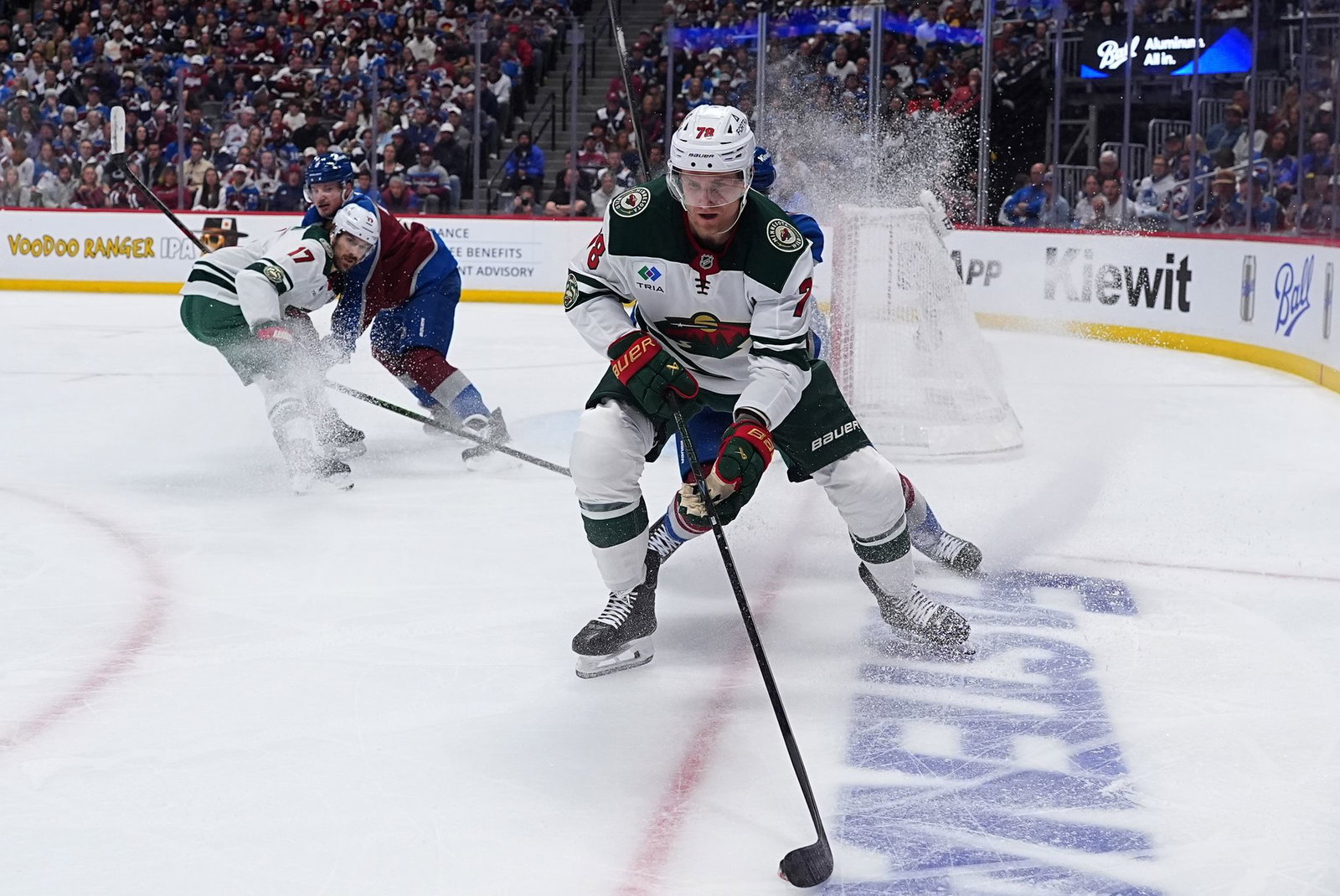 Nico Sturm traf für Minnesota zum zwischenzeitlichen Ausgleich. (Archivbild)