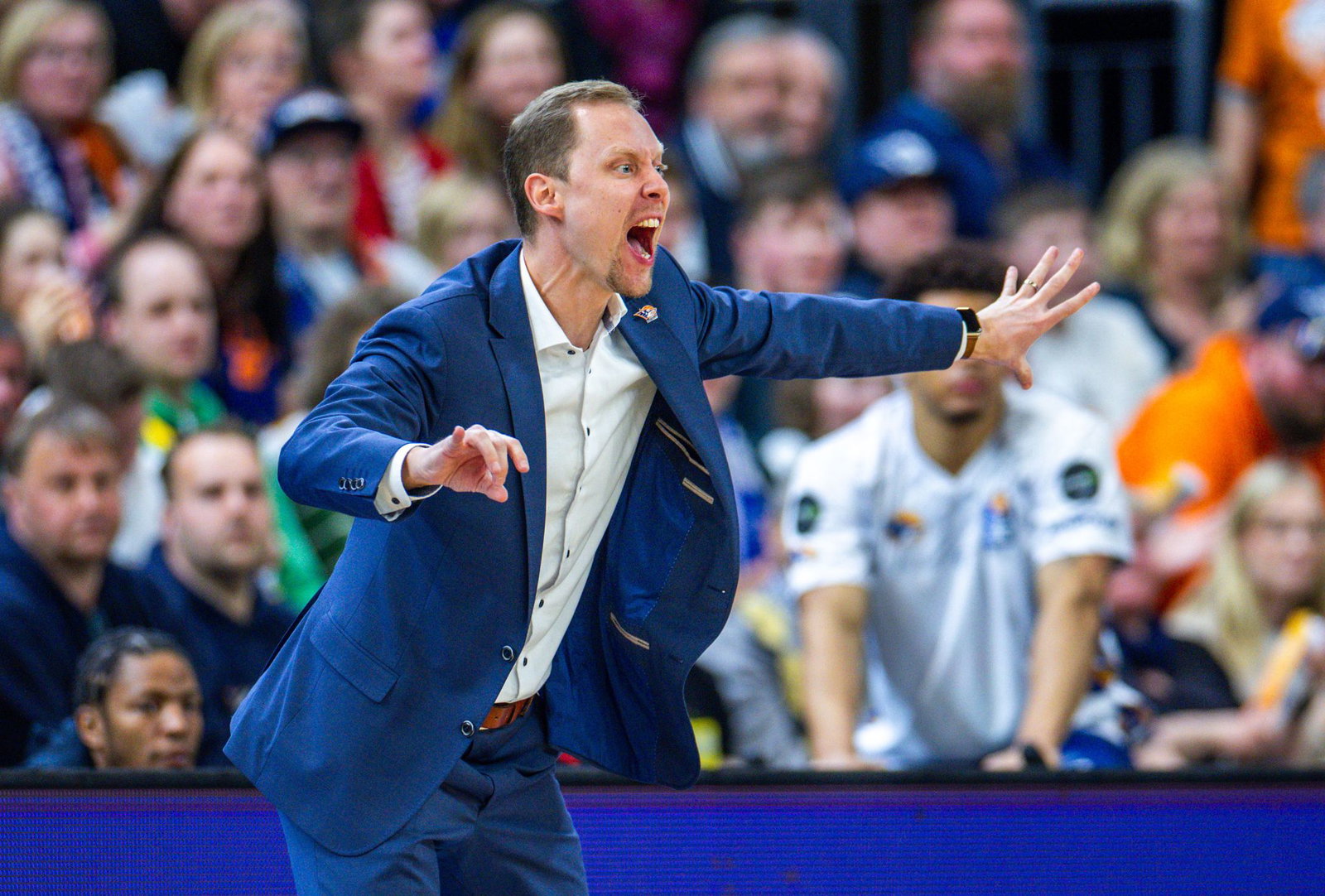 Christian Held steht mit Rasta Vechta in den Playoffs der BBL.