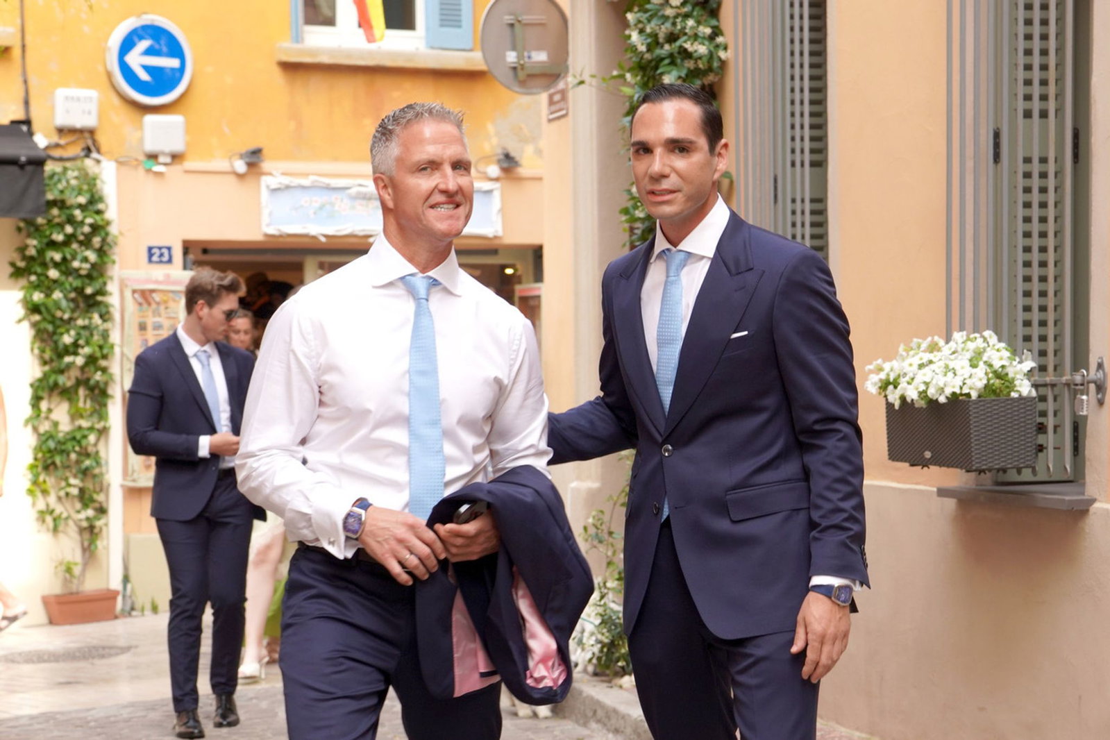 Ralf Schumacher und Étienne Bousquet-Cassagne haben in Saint-Tropez geheiratet.
