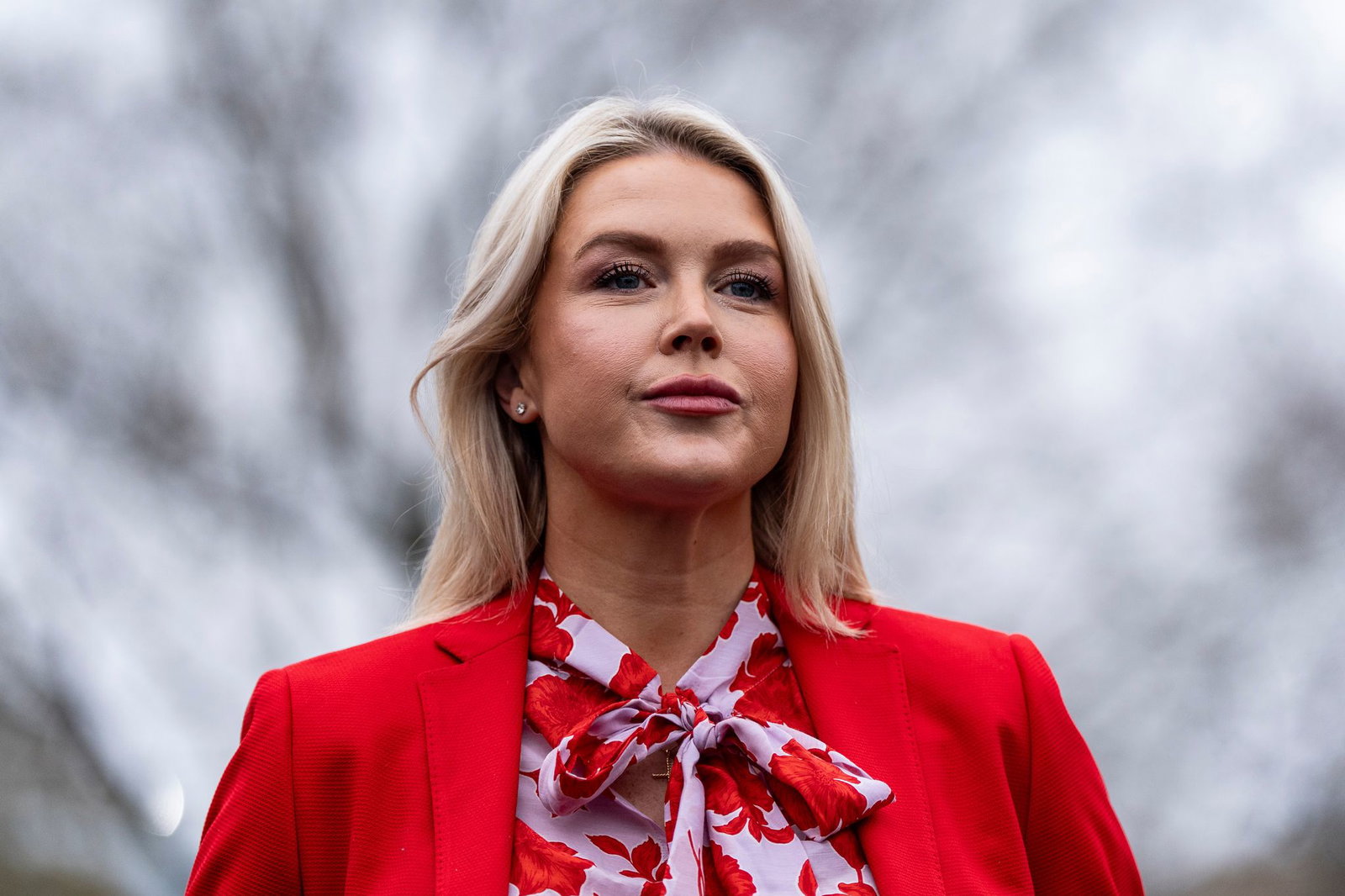 US-Präsidentensprecherin Karoline Leavitt teilte die Geburt ihres zweiten Kindes auf sozialen Medien mit. (Archivbild)