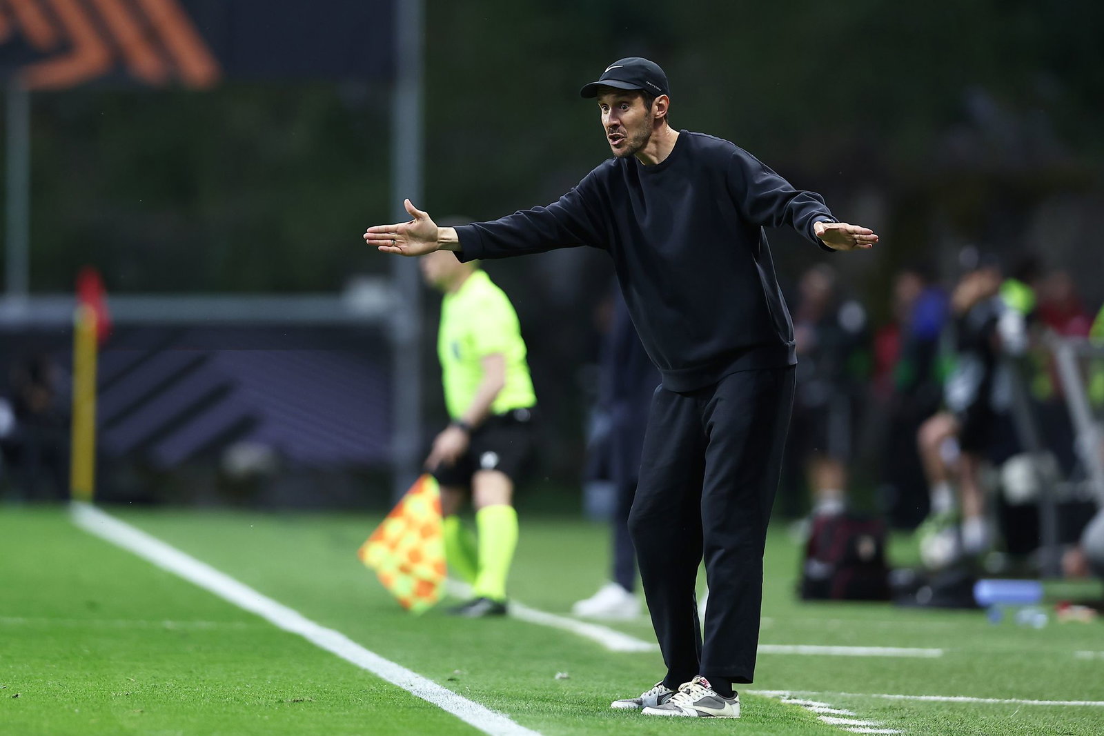 Verärgert über den späten Dämpfer: Trainer Julian Schuster