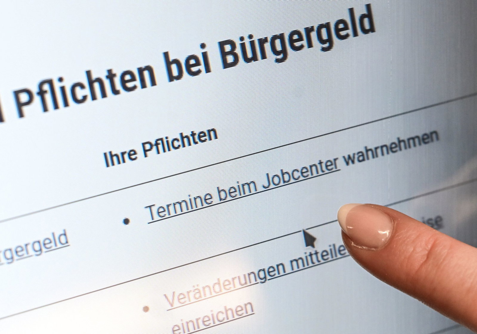 Die Bürgergeldreform zählt zu den Dingen, die die Koalition im ersten Jahr umgesetzt hat. (Symbolfoto)