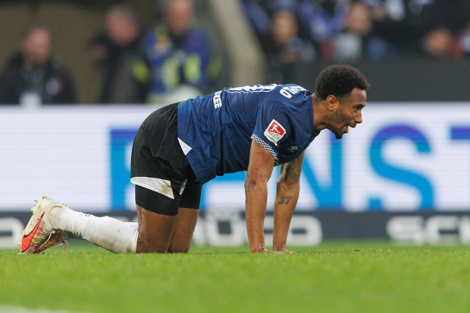 Bielefeld Noah Sarenren Bazee wechselt nach Mannheim. (Archivbild)
