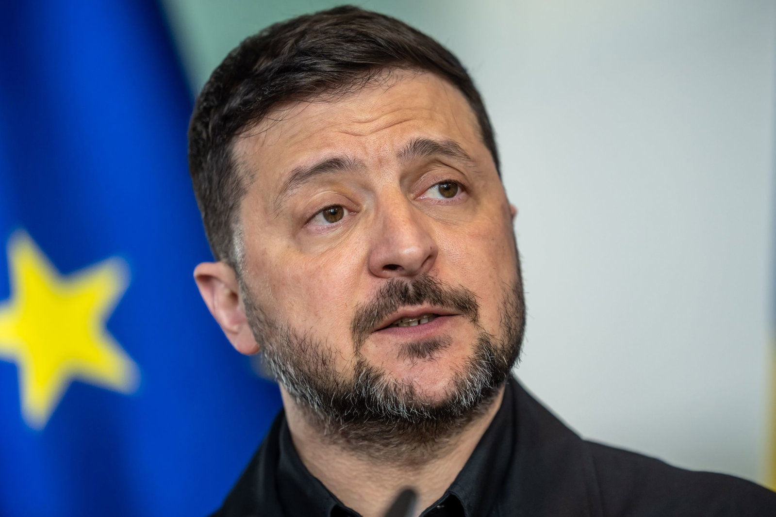 Der ukrainische Präsident Wolodymyr Selenskyj fordert eine rasche EU-Mitgliedschaft seines Landes. (Archivbild)