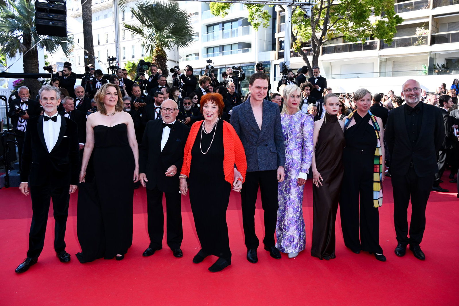 Der Cast von «Heimsuchung» kam nach Cannes.