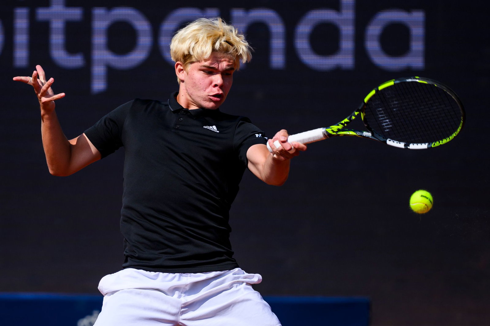 Präsentiert sich erstmals in Stuttgart: Tennis-Talent Diego Dedura. (Archivbild)