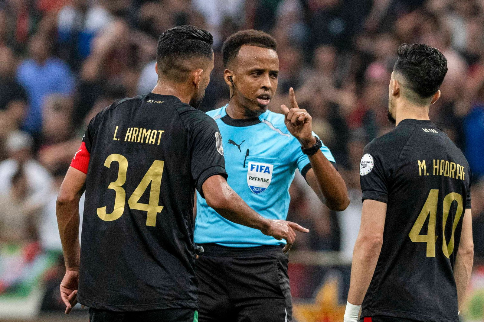 Der für die Fußball-WM vorgesehene Schiedsrichter Omar Artan durfte nicht in die USA einreisen. (Archivbild)