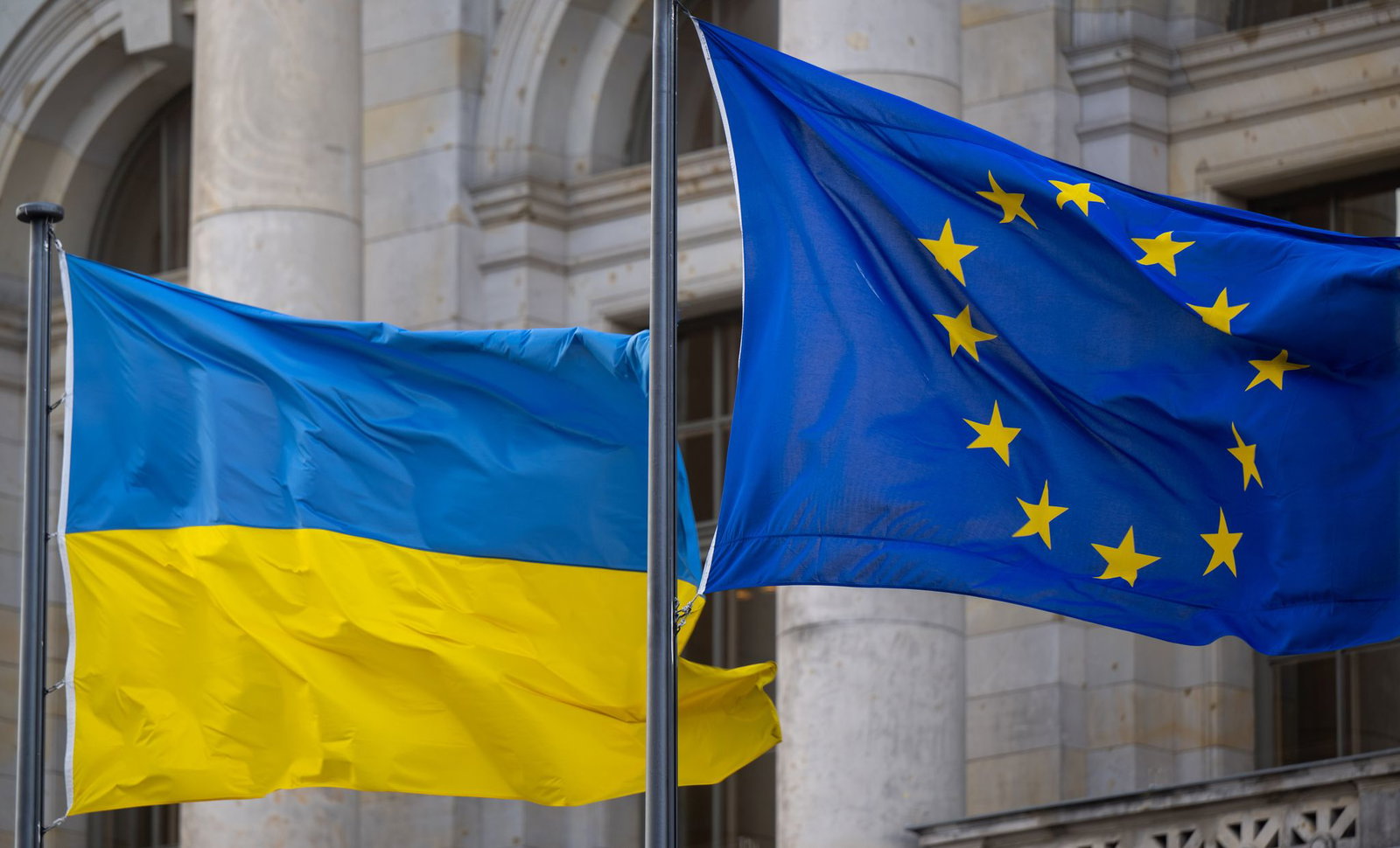 Die Ukraine will möglichst schnell Mitglied der EU werden. (Archivbild)