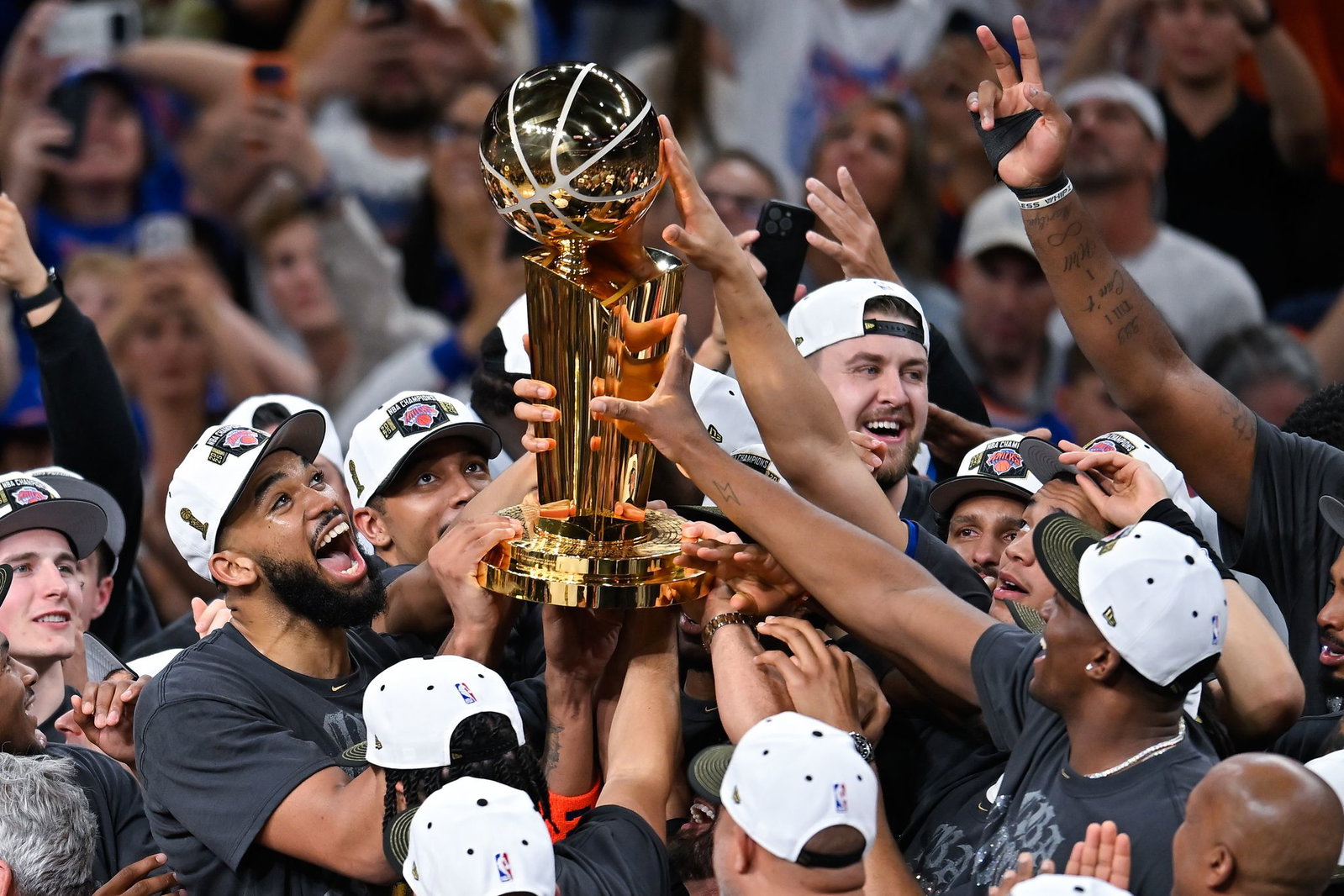 Die New York Knicks sind NBA-Chamion.