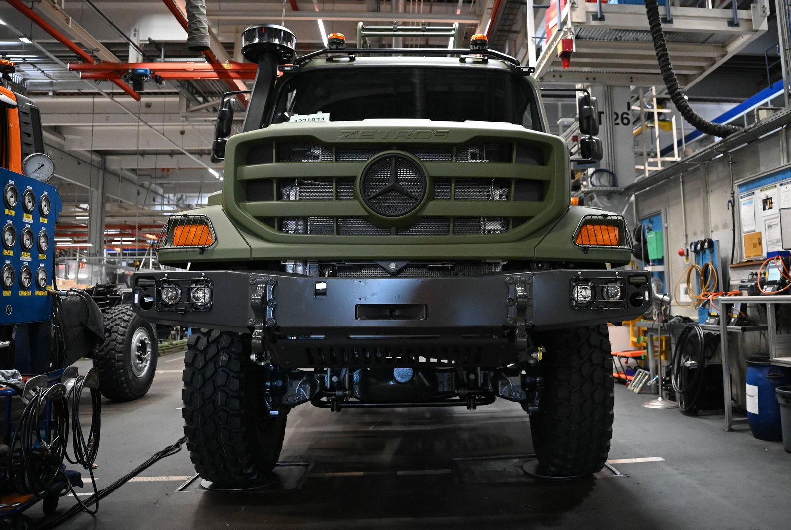 Daimler Truck sieht Potenzial bei Militärfahrzeugen. (Archivbild)
