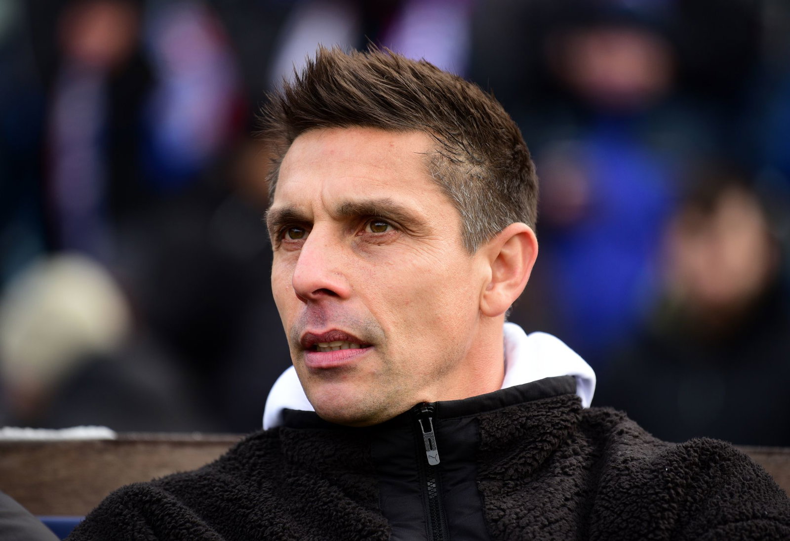 Als neuer St. Pauli-Trainer im Gespräch: der Ex-Kieler Marcel Rapp. (Archivbild) 