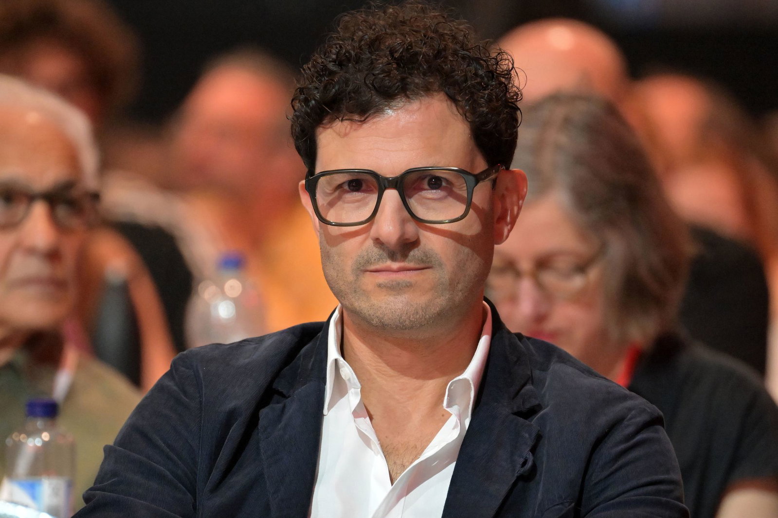 Luigi Pantisano kandidiert heute beim Bundesparteitag der Linken als Parteivorsitzender.