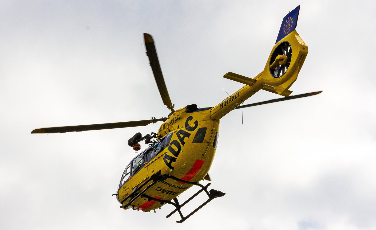 Rettungshubschrauber im Einsatz