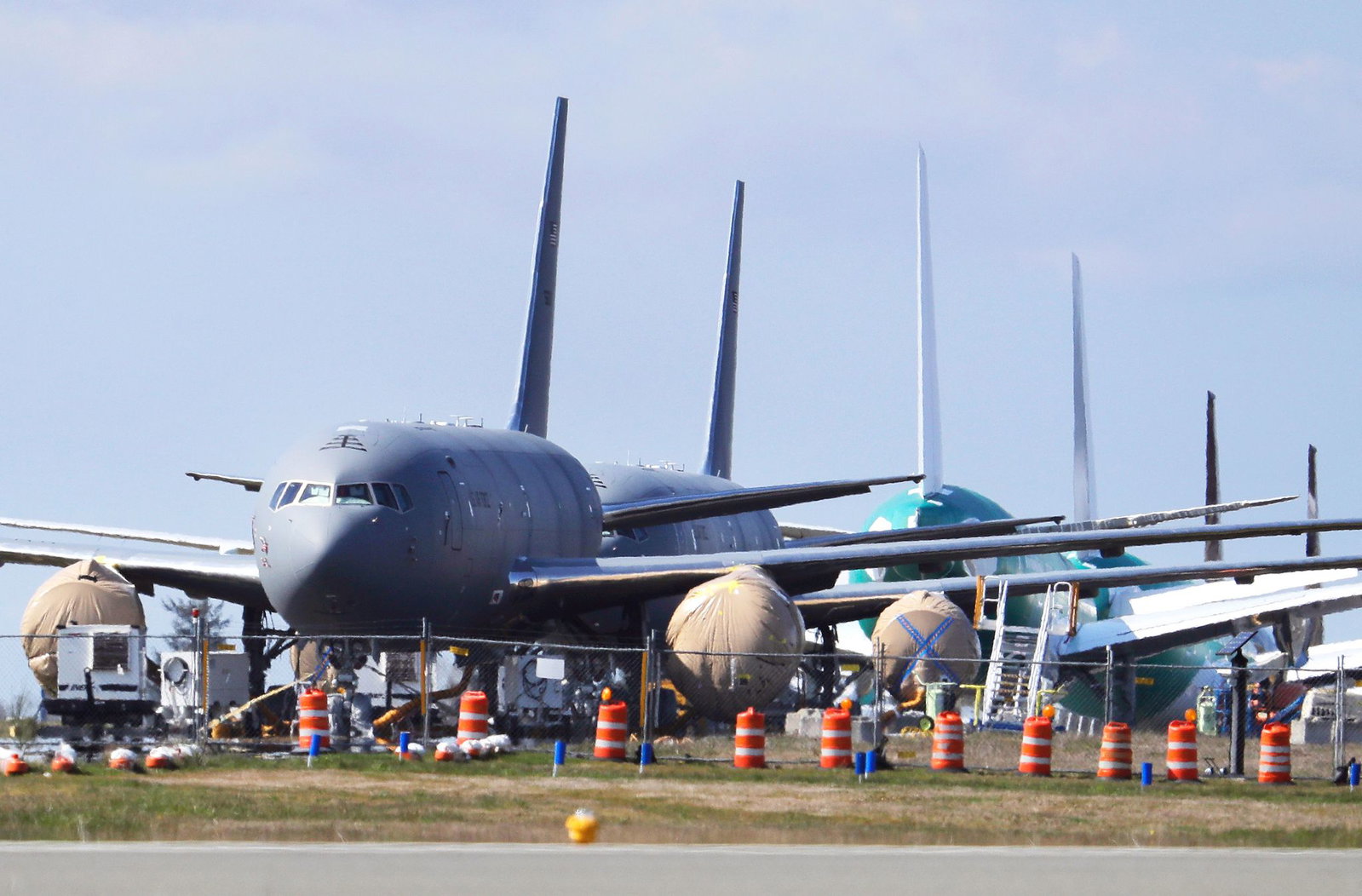 KC-46-Tankflugzeuge der USA sollen künftig nicht mehr einfach so für die Nato abrufbar sein. (Archivbild)