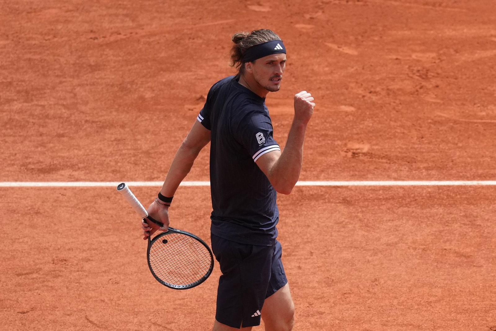 Jubet über einen Punktgewinn: Alexander Zverev.