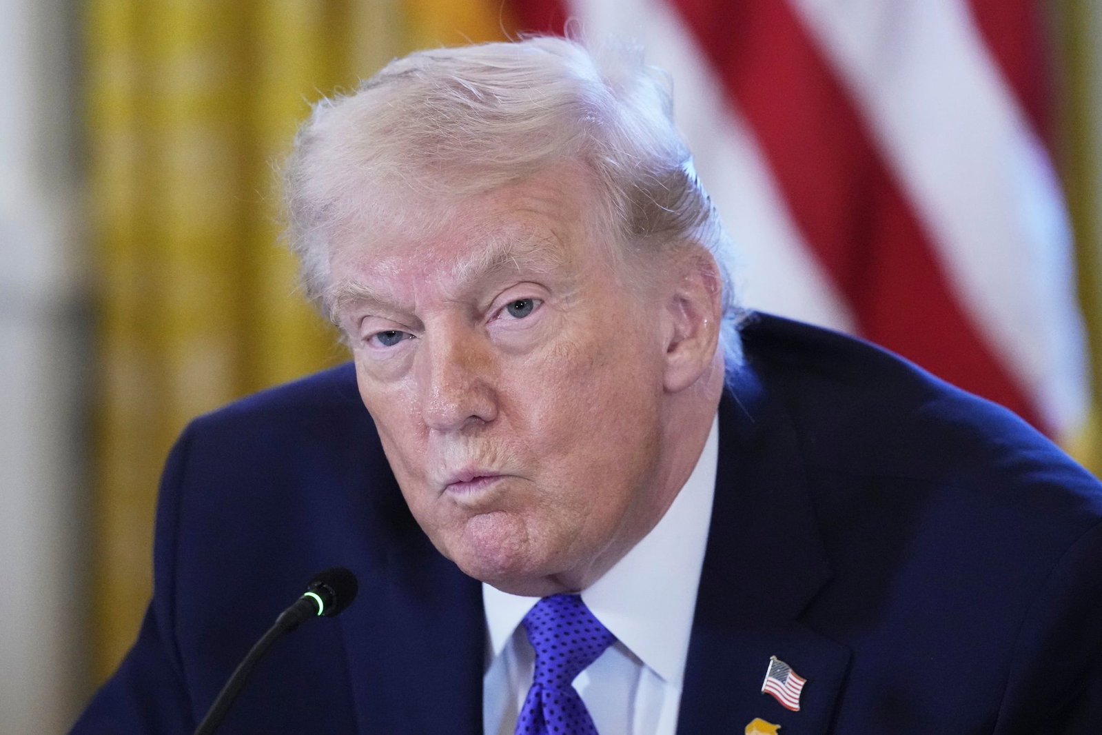Trump zeigte sich verärgert über den Iran. (Archivbild)
