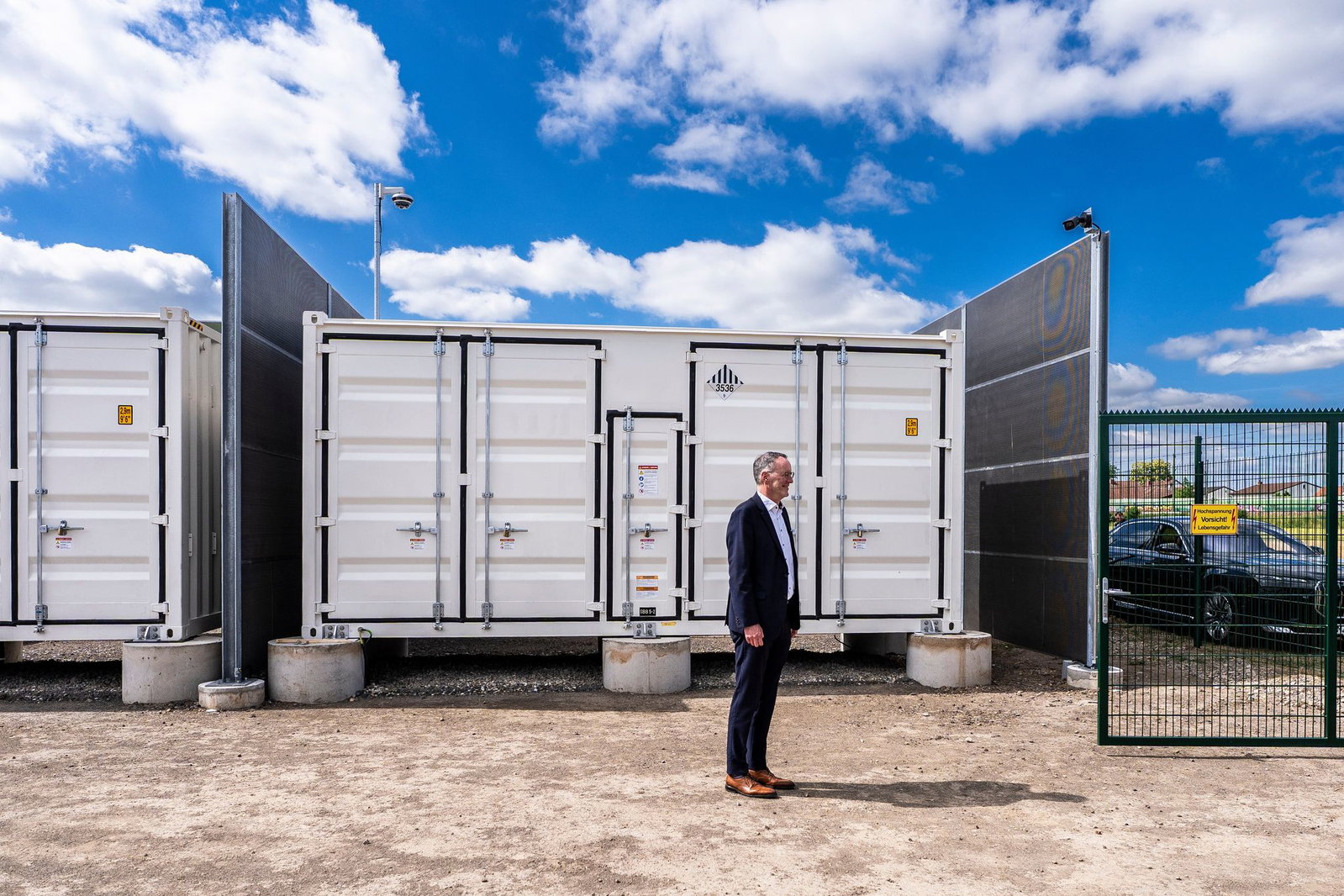 Der größte Batteriespeicher in Rheinland-Pfalz steht in Worms. 