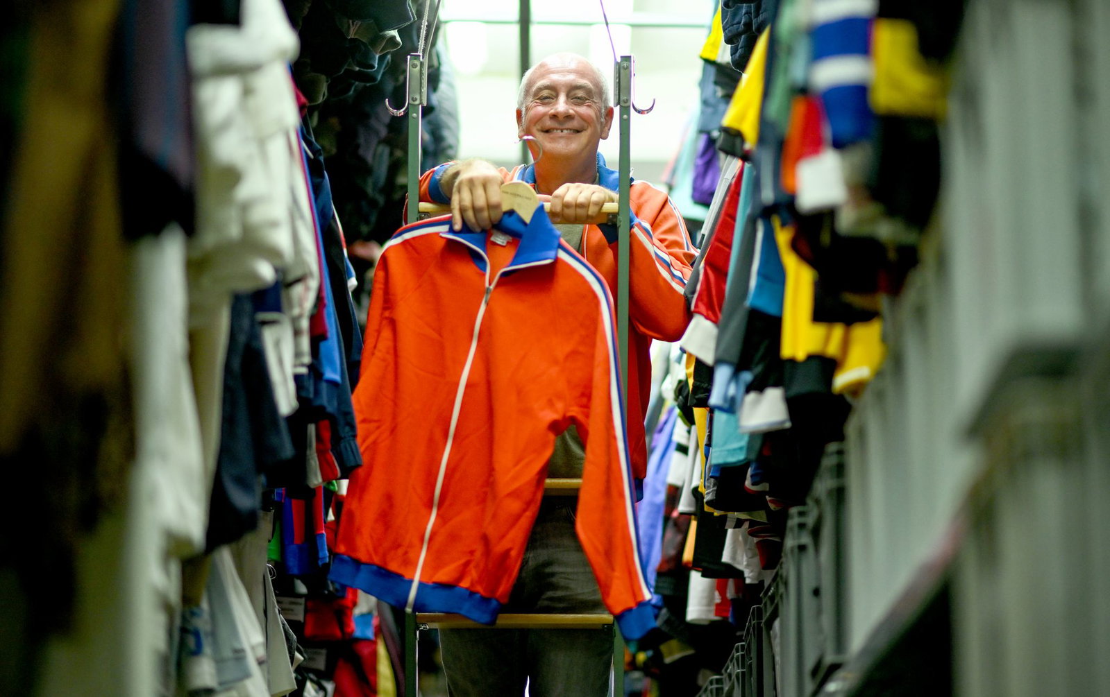 Happy End: Alfons hat «seine» zweite Trainingsjacke gefunden.