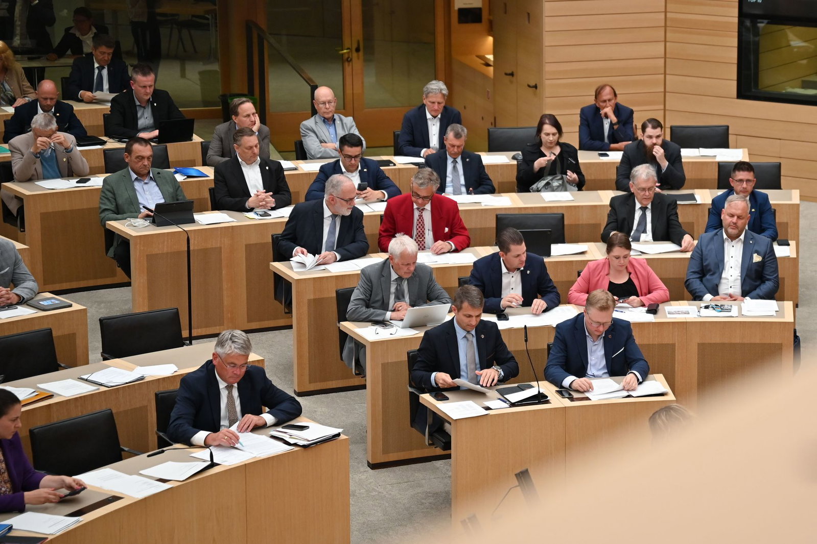 Nur die AfD ist gegen die Anpassung der Diäten.